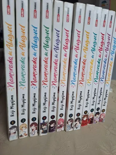 Mangá: Namorada de aluguel ( Reiki Miyajima), 1 -12. Valor total:200/ Valor por cada:16,66