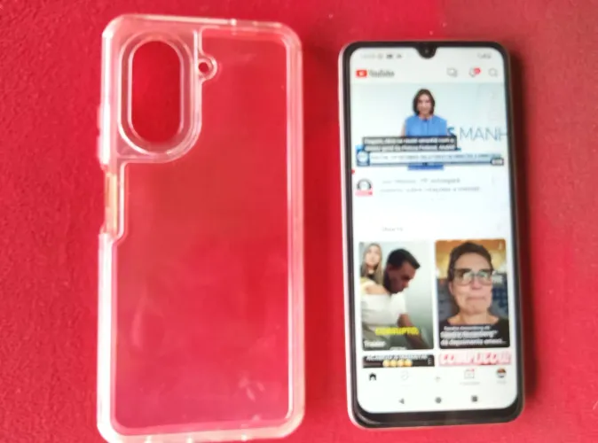 Vendo Xiaomi Poco C71 muito novo Valor 500 reais aceito Cartão