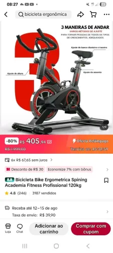 Equipamentos para treinar em casa