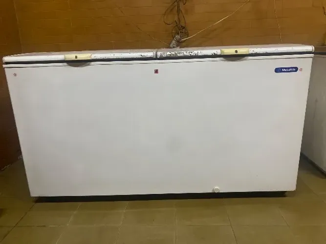 Freezer e Refrigerador Horizontal Dupla Ação 2 tampas 546 litros DA550 - Metalfrio