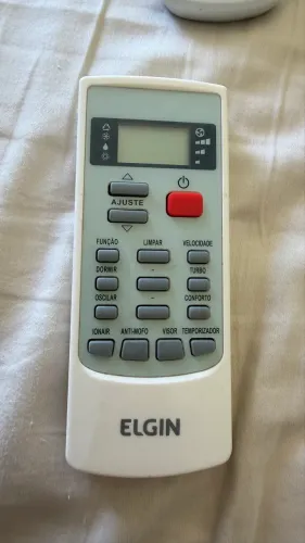 Controle remoto do ar condicionado inverter Elgin