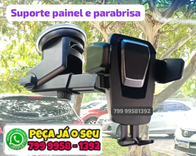 Suporte para celular veicular painel ou para-brisa