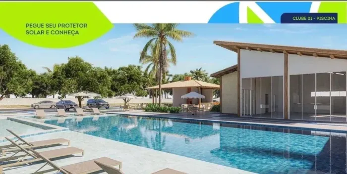 Repasso Lote no Cond. Malibu beach residence. 257 metros