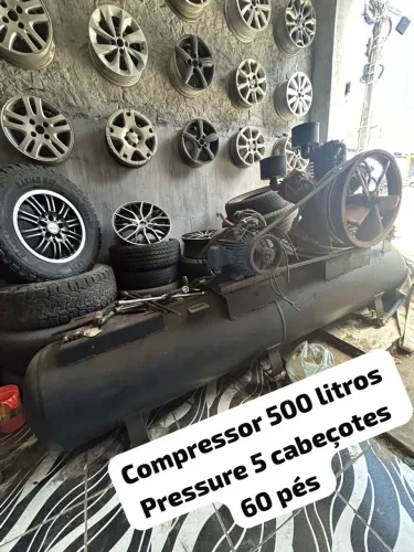 Compressor 500 litros trifásico Pressure