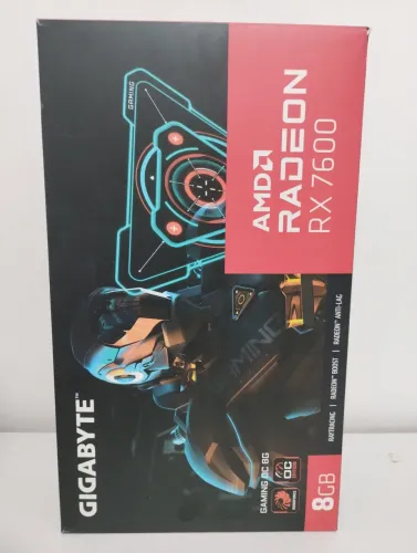 Rx 7600 TriploFan Gigabyte 8 gb Ram