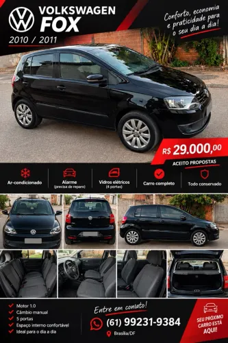 Volkswagen Fox 1.0 MI Total Flex 8V 3P 2011