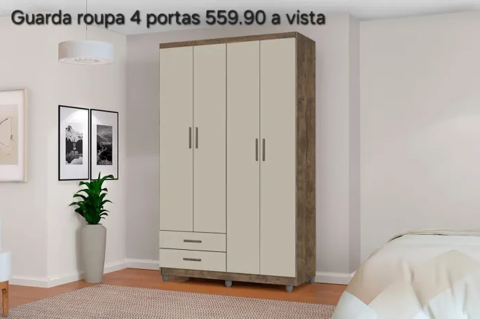 Guarda roupa solteiro