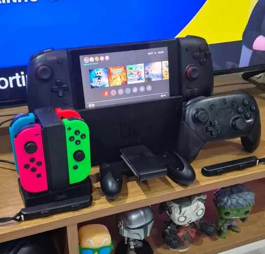 Nintendo Switch V1 desbloqueado com vários jogos