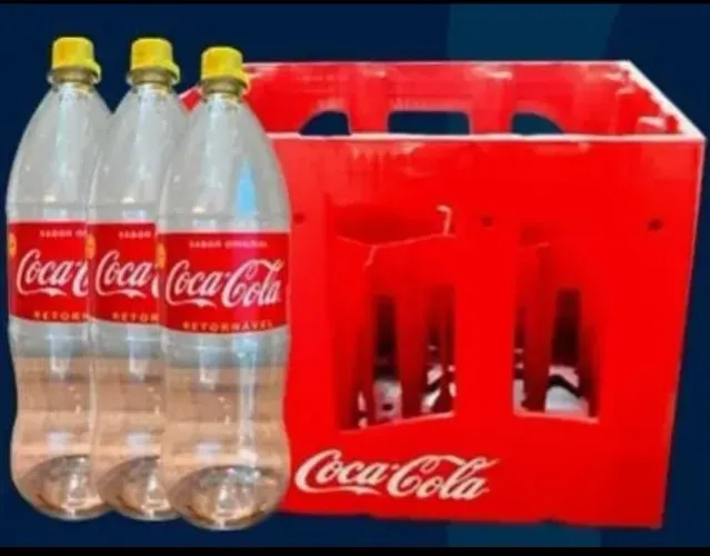 Vasilhames de coca cola