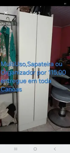 Armário Organizador,Sapateira,ou para área de serviço