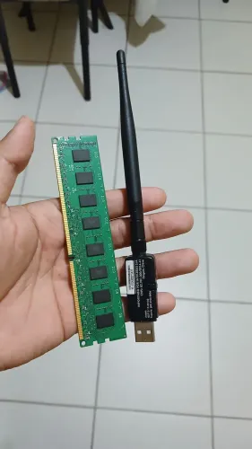 Memória ddr3 com adaptador Wi-Fi novos