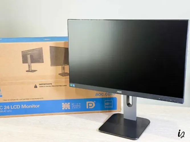 Monitor na Caixa AOC 24P1U 24" HDMI, VGA e DisplayPort