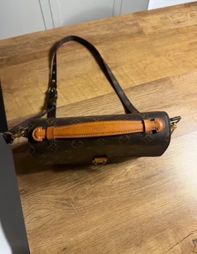 bolsa louis vuitton pochette métis marrom