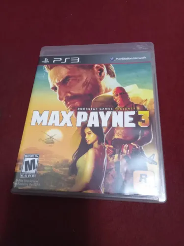 Jogo PlayStation PS3 Max Payne 3 original mídia física