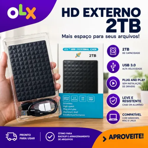 HD Externo 2TB
