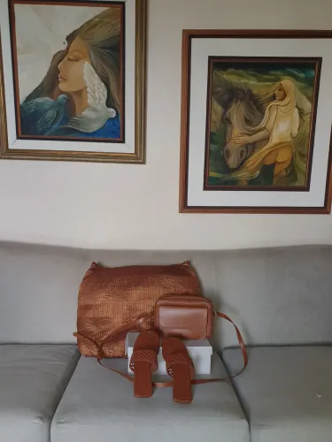 BOLSA E SANDÁLIA  AREZZO 