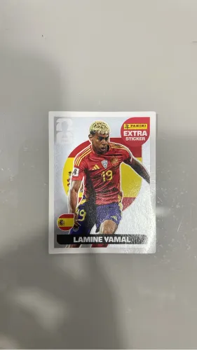 Figurinha Legend Prata Lamine yamal 2026