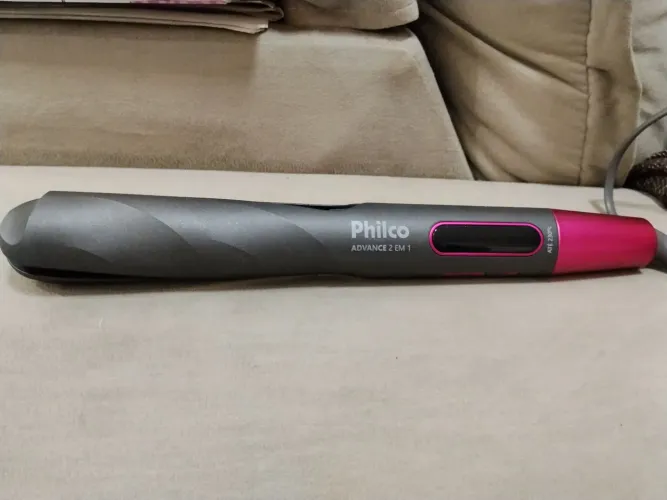 Prancha Cacheadora Philco Advance 2 Em 1 Expert Pro