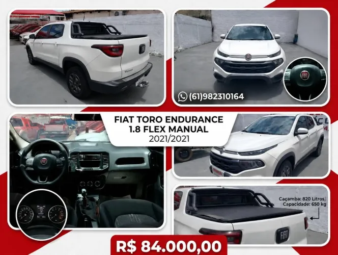 Fiat Toro Endurance 1.8 16V Flex Mec. 2021