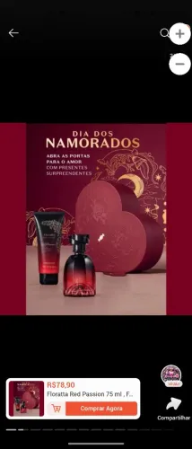 Perfumes Boticário/Eudora e outros