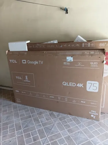 Caixa para tv 75 polegadas
