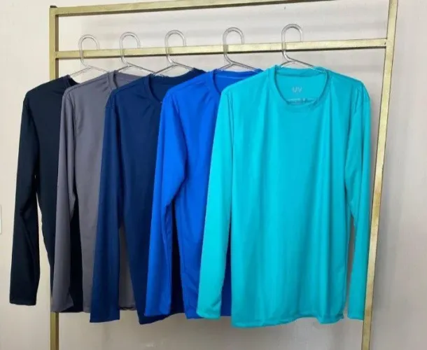 Camisa manga longa filtro solar