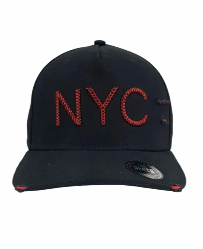 Boné Masculino aba curvada NY Destroyed - New York - Liquidação