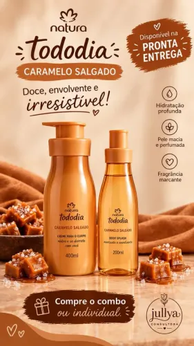 KIT LANÇAMENTO** CARAMELO SALGADO
