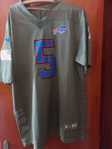 CAMISA BUFFALO BILLS TYROD TAYLOR #5 | EDIÇÃO SALUTE TO SERVICE