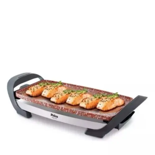 Grill Philco PGR03P Large Stone Retangular 2000W