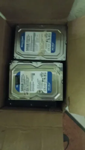 Hd de 500 gb funcionando perfeitamente testado e formatado saudável 
