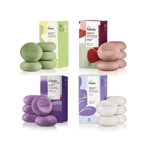 Kit Sabonetes Tododia Natura (4 caixas)