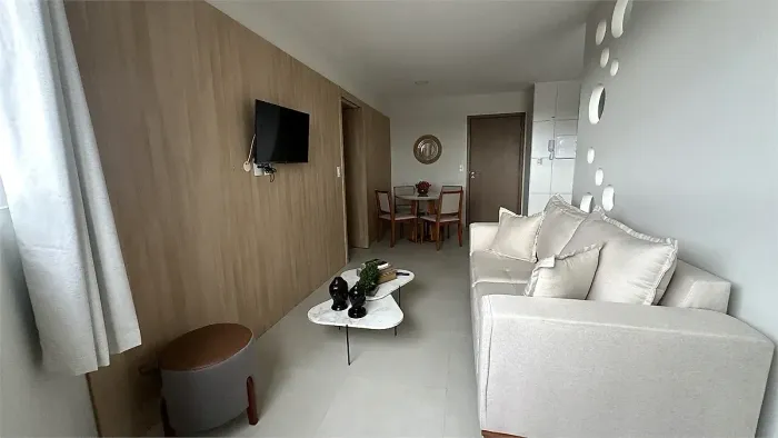 Apartamento 1 Quarto no Edificio Aquarius - Ponta Verde