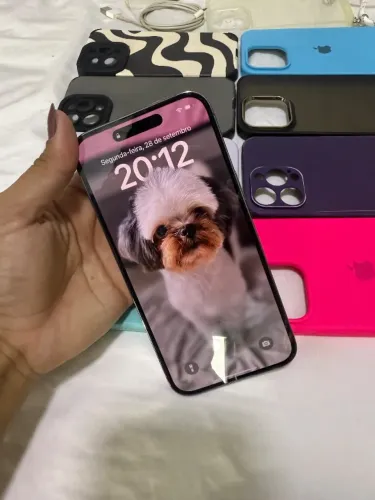 Iphone 14proMax 256gb roxo em excelente estado