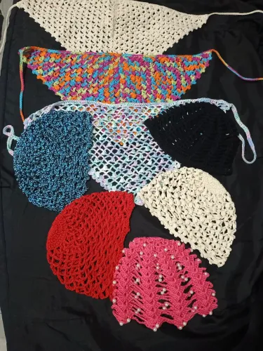 Bandanas e toucas para cabelo