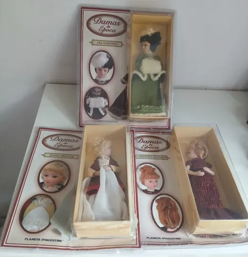 Kit Bonecas de Porcelana (Damas de Época - Planeta D'Agostini)