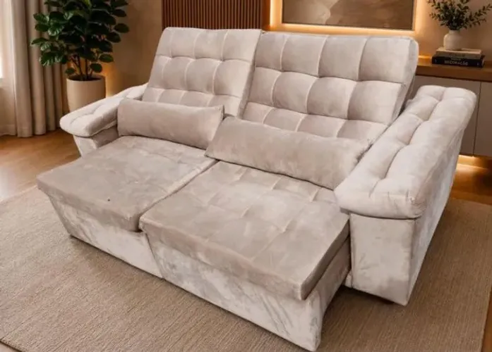 SOFA RETRATIL E RECLINAVEL