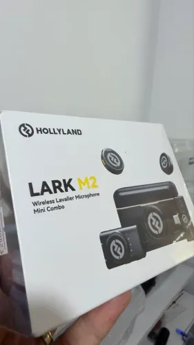 Microfone Lark M2 Duo combo / lacrado