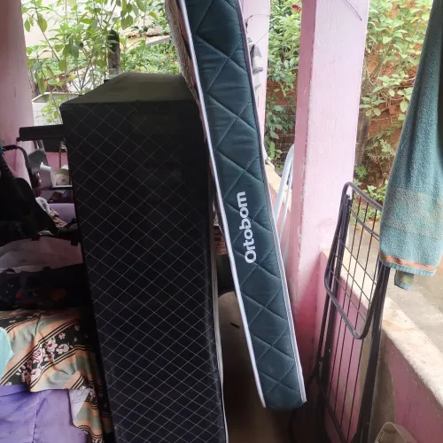 Cama box casal + colchão ortobom