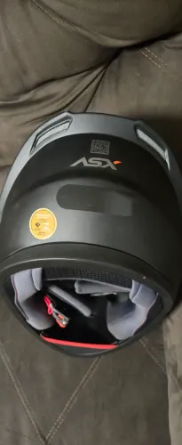 Capacete ASX viseira Escurece no sol