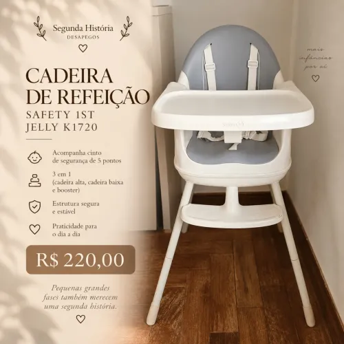 Cadeira de Refeição Safety 1st Jelly K1720 3 em 1