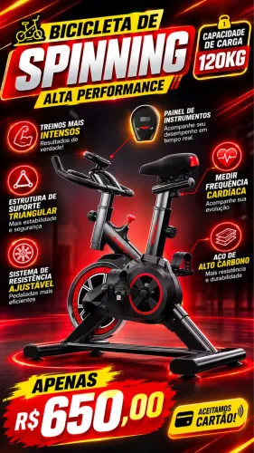 Bicicleta ergométrica 