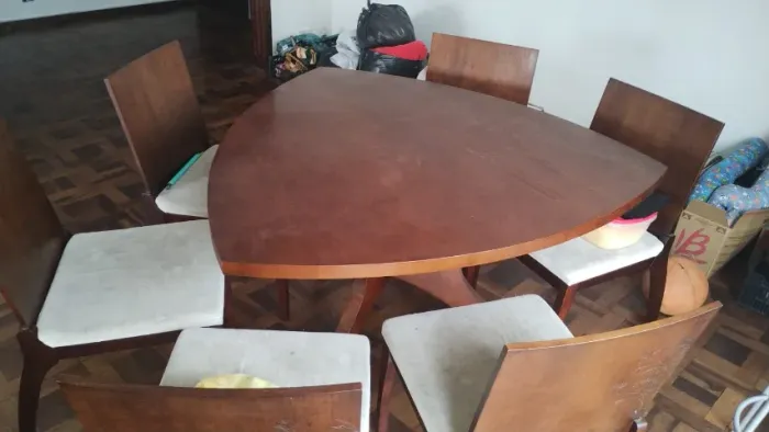 Mesa + 6 Cadeiras para Sala de Jantar