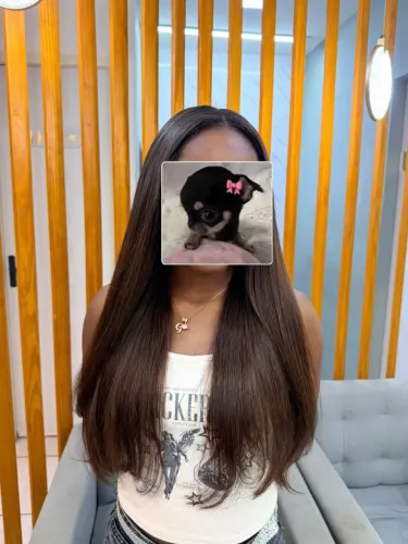 400 granas de cabelo indiano de 55 cm leve ondulado usado só uma vez