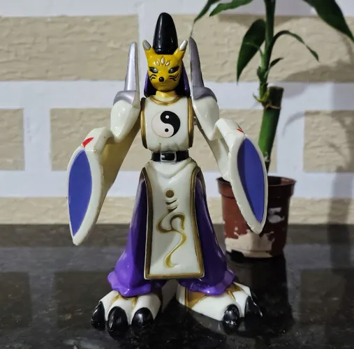 Boneco do Digimon Adventure Tamers - Tailmon + Culumon