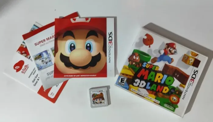 Jogo Super Mario 3D Land - Nintendo 3DS COMPLETO EXELENTE ESTADO!