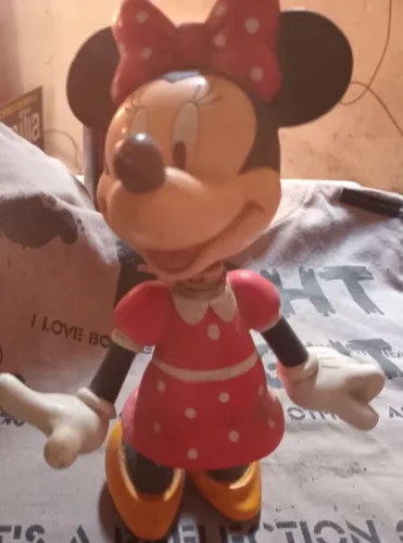 Boneca Minnie anos 80 . Articulado. 