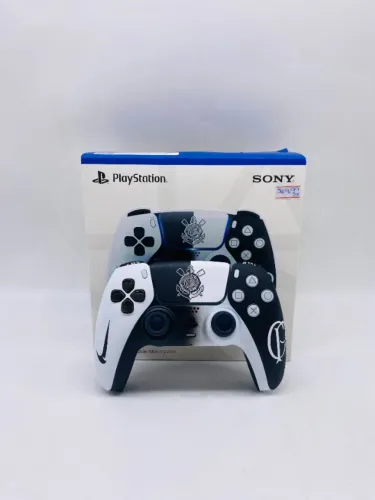 Controle Dualsense Play Station 5 - Corinthians - Estiizado
