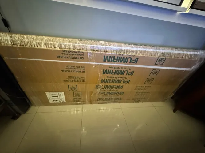 Kit Porta Pronta Ipumirim Lucerna Plus 210x80cm Laca Branca - NOVA NA CAIXA