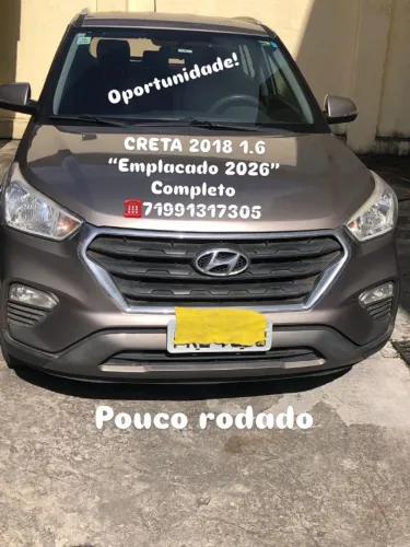 Hyundai Creta Pulse 1.6 16V Flex Aut. 2018
